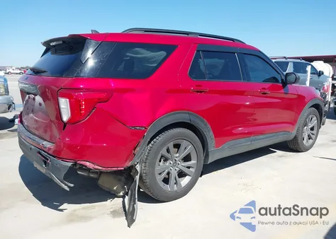 2021 Ford Explorer Xlt z USA, uszkodzony, nr VIN 1FMSK7DH1MGA94653